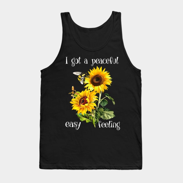 I Got A Peaceful Easy Feeling Tank Top by TeeAbe